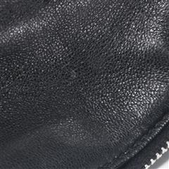 YVES SAINT LAURENT Classic Black Leather Monogram Women Belt Bag